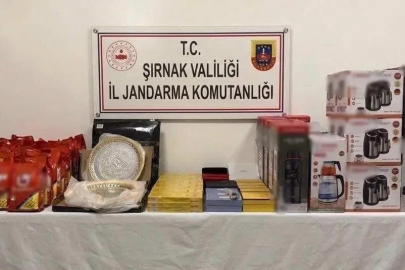 Şırnak’ta jandarmadan kaçakçılık operasyonu
