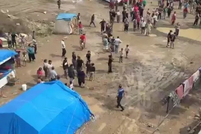 Giresun’da konar göçerlerin konakladığı alanda gerginlik yaşandı
