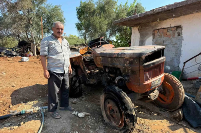 15 dakika önce çıktıkları eve yangın haberiyle geldiler güvenlik kamerasını izleyince şok oldular
