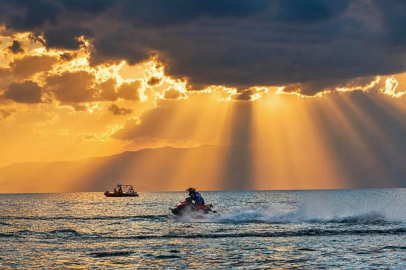 İznik Gölü’nde adrenalin zirve yaptı
