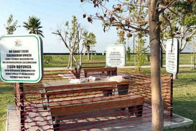 Çevre kirliliğine dikkat çekmek için vatandaşın bıraktığı pislik ‘sanat eseri’ olarak sergilenmeye başladı
