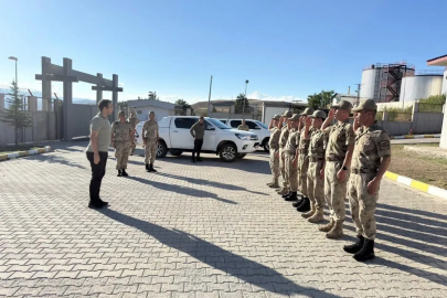 Refahiye Kaymakamı Taşkıran, jandarma karakolunu ziyaret etti
