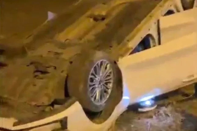 Diyarbakır’da otomobil takla attı: 1 yaralı
