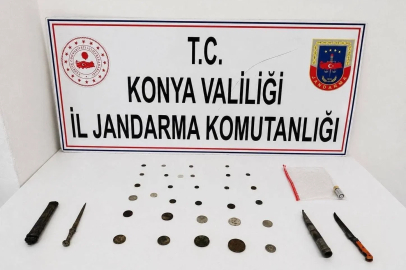 Konya’da tarihi eser operasyonu

