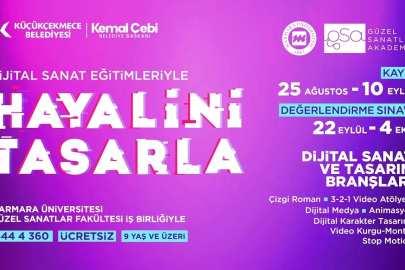 Küçükçekmece’de güzel sanatlar akademisi yeni dönem kayıtları başladı
