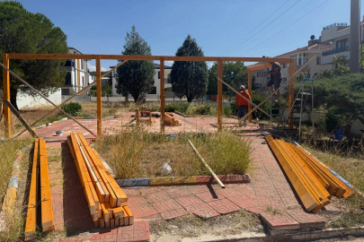 Keşan'da merhum Vahit Ersöz’ün anısına açık hava anasınıfı projesi