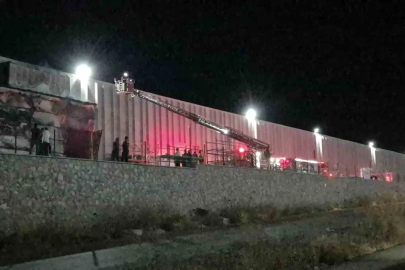 Eskişehir’de fabrika yangını
