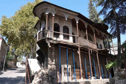 Kahramanmaraş’ta Tarihi Çiftaslan Konağı’nın restorasyonuna başladı
