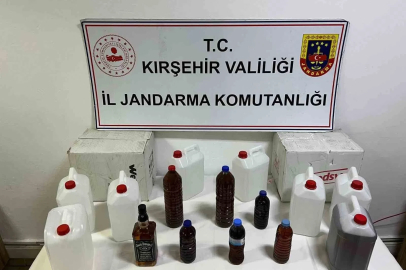 Kırşehir’de kaçak alkol operasyonu: 50 litre kaçak içki ele geçirildi
