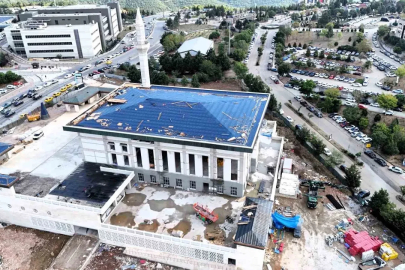 "Umuttepe Camii ve Otopark Projesi" gün sayıyor: Yüzde 90’ı tamamlandı
