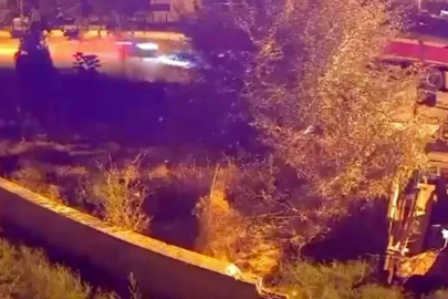 Damatlık giymeye hazırlanırken kefen giyen gencin kazası kamerada
