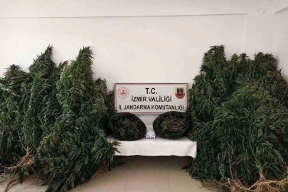 İzmir’de zehir tacirlerine ’drone’ destekli operasyon: 13,4 kilo esrar ele geçirildi
