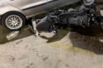 Elazığ’da otomobil ile motosiklet çarpıştı: 1 yaralı
