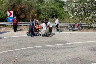 Osmaniye’de motosiklet bariyere çarptı: 2 yaralı

