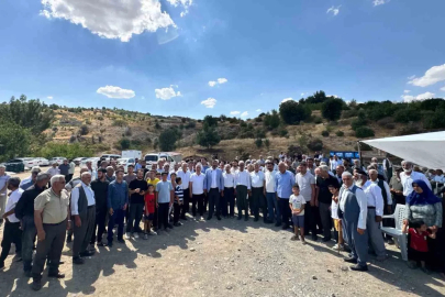 Teşikan Yaylası’nda su tepkisi
