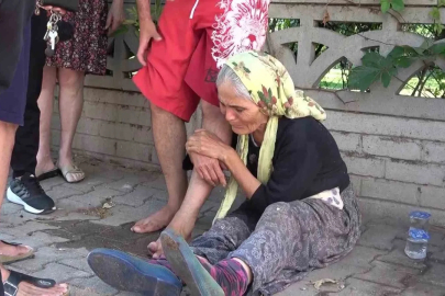 Anne oğlunun, oğlu annesinin yanan evde olduğunu zannetti buluşmada gözyaşları sel oldu
