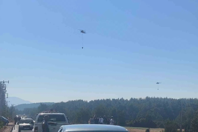 Muğla’daki yangına 7 uçak, 15 helikopterle müdahale sürüyor
