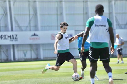 Konyaspor, Trabzonspor maçı hazırlıklarını sürdürdü
