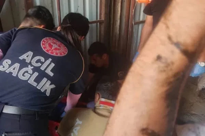 Antakya’da yük asansörü düştü: 1 yaralı
