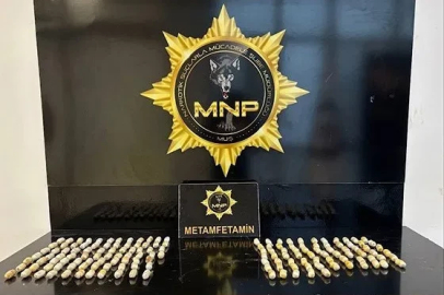 Muş’ta 1 kilo 146 gram metamfetamin ele geçirildi
