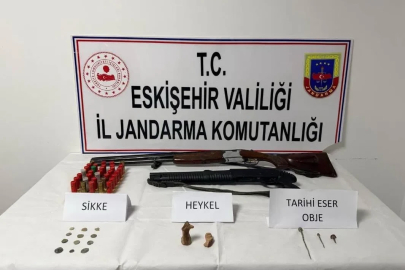 Eskişehir’de tarihi eser operasyonu: 1 şüpheli tutuklandı
