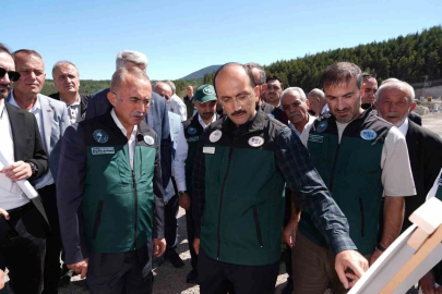 DSİ Genel Müdürü Balta, 148 bin 350 dekar araziyi sulayacak Tekke Barajı’nı inceledi
