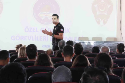 Aydın’da güvenlik personeline gelişim eğitimi
