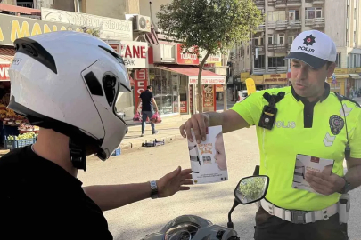 Elazığ’da 89 motosiklet sürücüsüne 848 bin lira ceza
