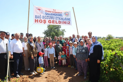 Gölbaşı’nda bağ bozumu heyecanı başladı
