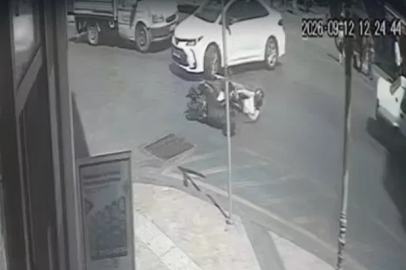 Otomobil ile motosiklet çarpıştı: 1 yaralı
