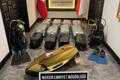 Mersin Limanı’nda 350 kilogram kokain ele geçirildi

