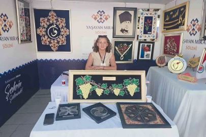 Yasemin Kılınç 15 yıldır filografi sanatını yaşatıyor, şimdi hedefi yurt dışına açılmak
