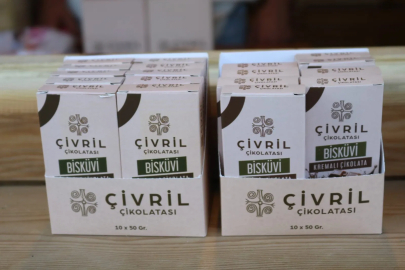 Çivril’in tarımsal ürünleri çikolataya dönüştü
