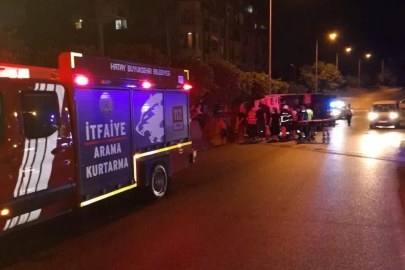 Belen’de devrilen kamyonun sürücüsü yaralandı
