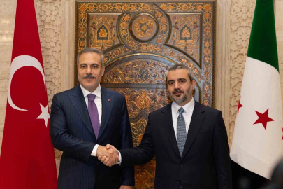 Bakan Fidan, mevkidaşı Şeybani ile görüştü

