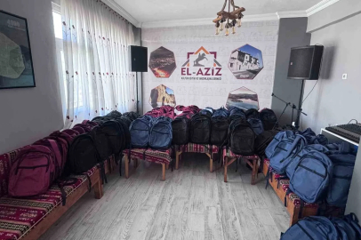 Elazizder’den 350 yetim ve öksüz öğrenciye kırtasiye desteği
