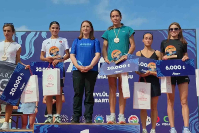 Tarihi Amasra’nın muhteşem doğasında düzenlenen koşuya yoğun ilgi

