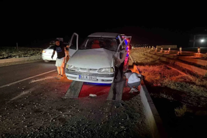 Siverek’te iki araç çarpıştı: 2 yaralı
