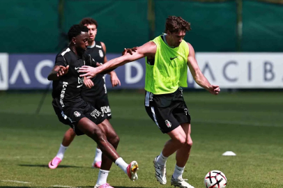 Beşiktaş, Marsilya maçı hazırlıklarına başladı
