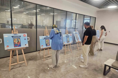 OEDAŞ çocukların enerji tasarrufu temalı eserlerini sergiliyor
