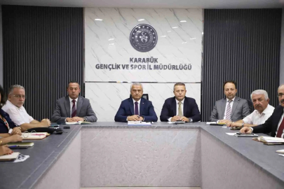 Gençlik ve Spor Müdürlüğünde dönem başı toplantısı
