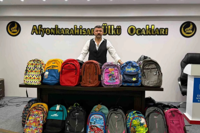 Ülkü Ocakları’ndan öğrencilere eğitim desteği
