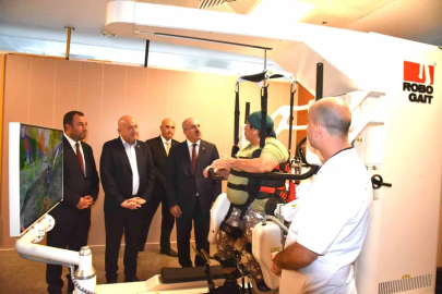 Çanakkale Devlet Hastanesi’ne robotik yürüme cihazı
