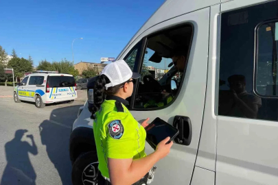 Karaman’da okul servislerine denetim
