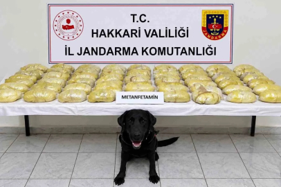 Hakkâri’de 21 kilo 700 gram metamfetamin ele geçirildi
