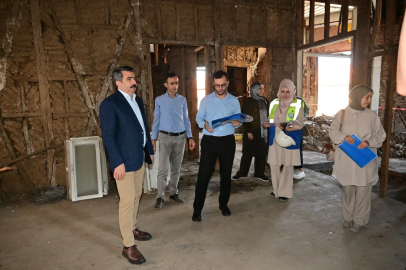 Yıldırım’da tarihi yapı kütüphane oluyor
