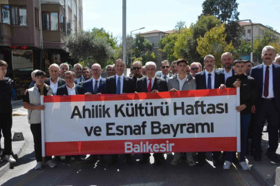 Balıkesir’de 39. Ahilik Haftası coşkuyla kutlandı
