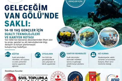 Gençler Van Gölü’nün derinliklerini MicroROV’larla keşfedecek
