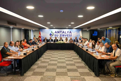 Antalya’da suyun geleceği masaya yatırıldı
