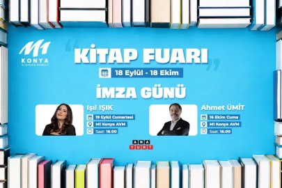 M1 Konya AVM’de Kitap Fuarı kapılarını açıyor
